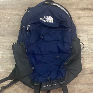 The North Face Men's Borealis Backpack - Dark Blue and Black